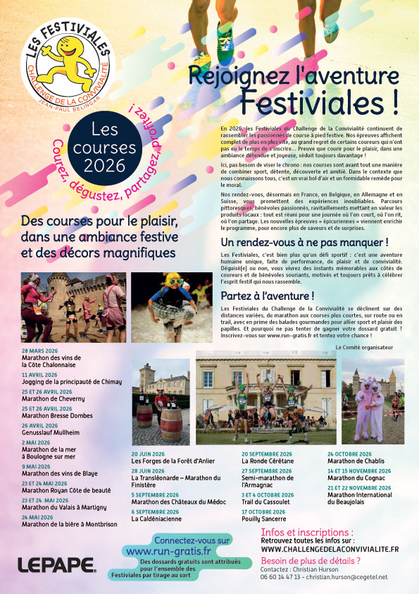festiviales 2026 challenge de la convivialité